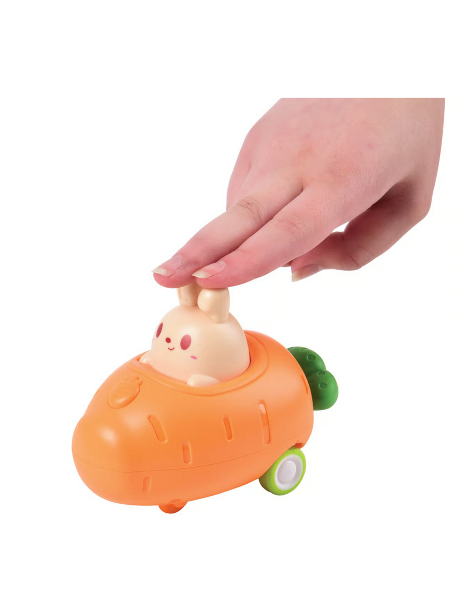 US Toy Co Press and Go Carrot Car