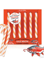 Candy Cane Set of 6 - Salmon Candy Cane Set of 6 - Salmon