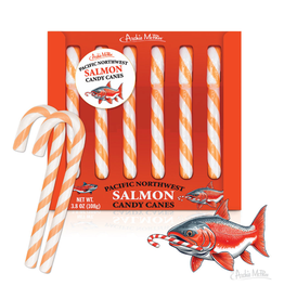 Candy Cane Set of 6 - Salmon