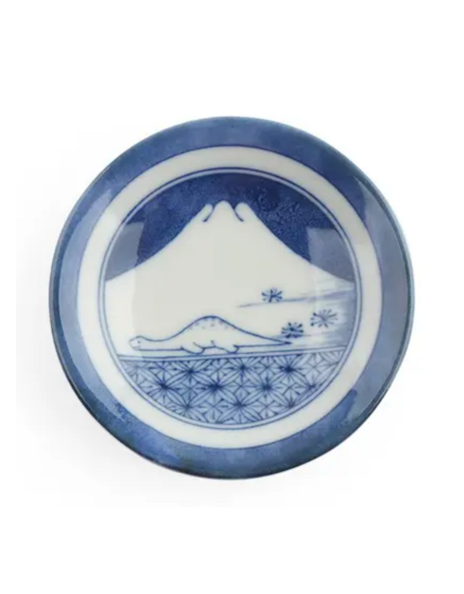 Imari-Style Dinosaur Small Plate