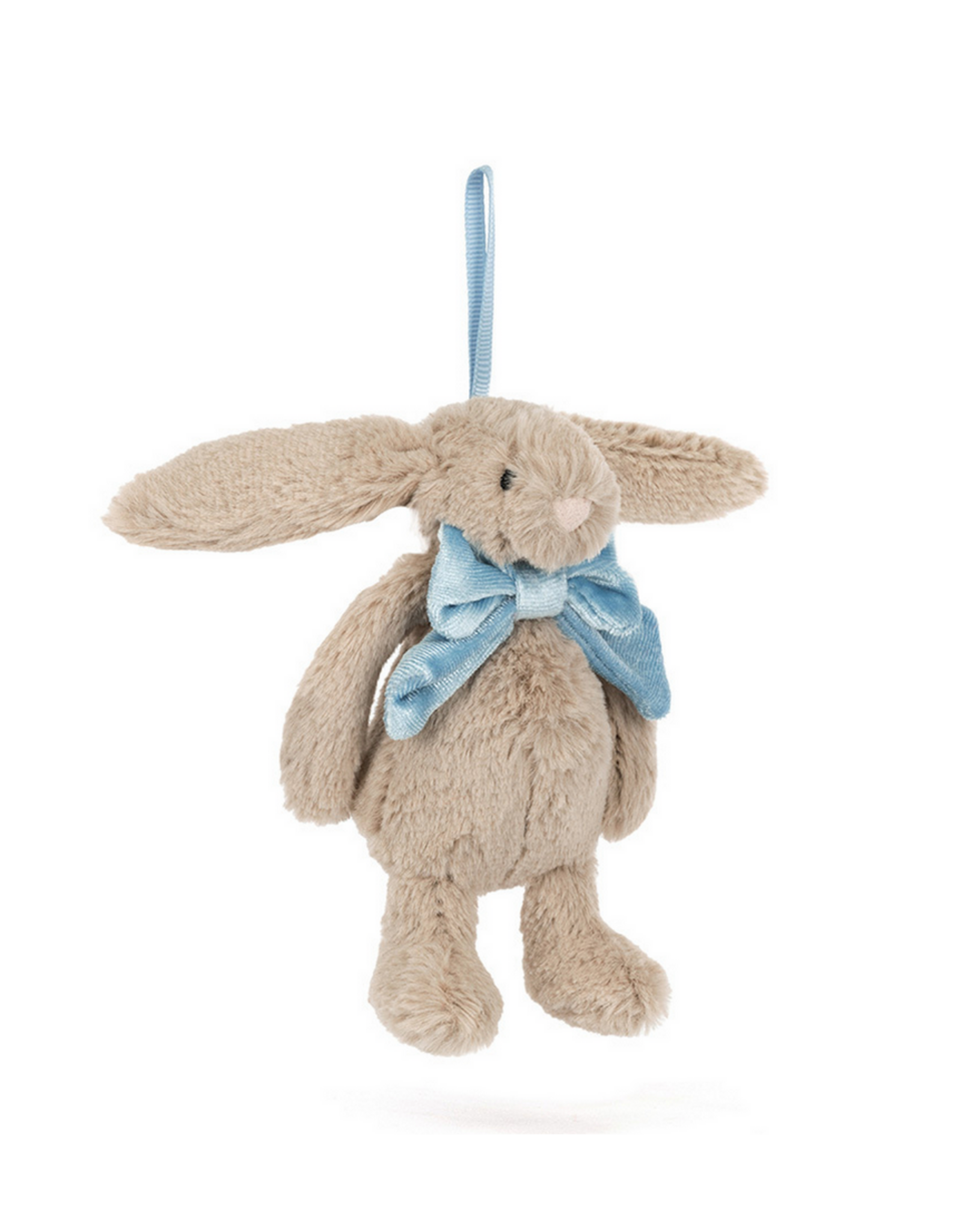 Bashful Beige Bunny Ornament