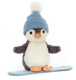 Peanut Penguin Snowboarding - Small
