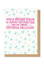 Dystopian Hellscape Holidays Greeting Card