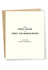 First Colonoscopies Anniversary Card
