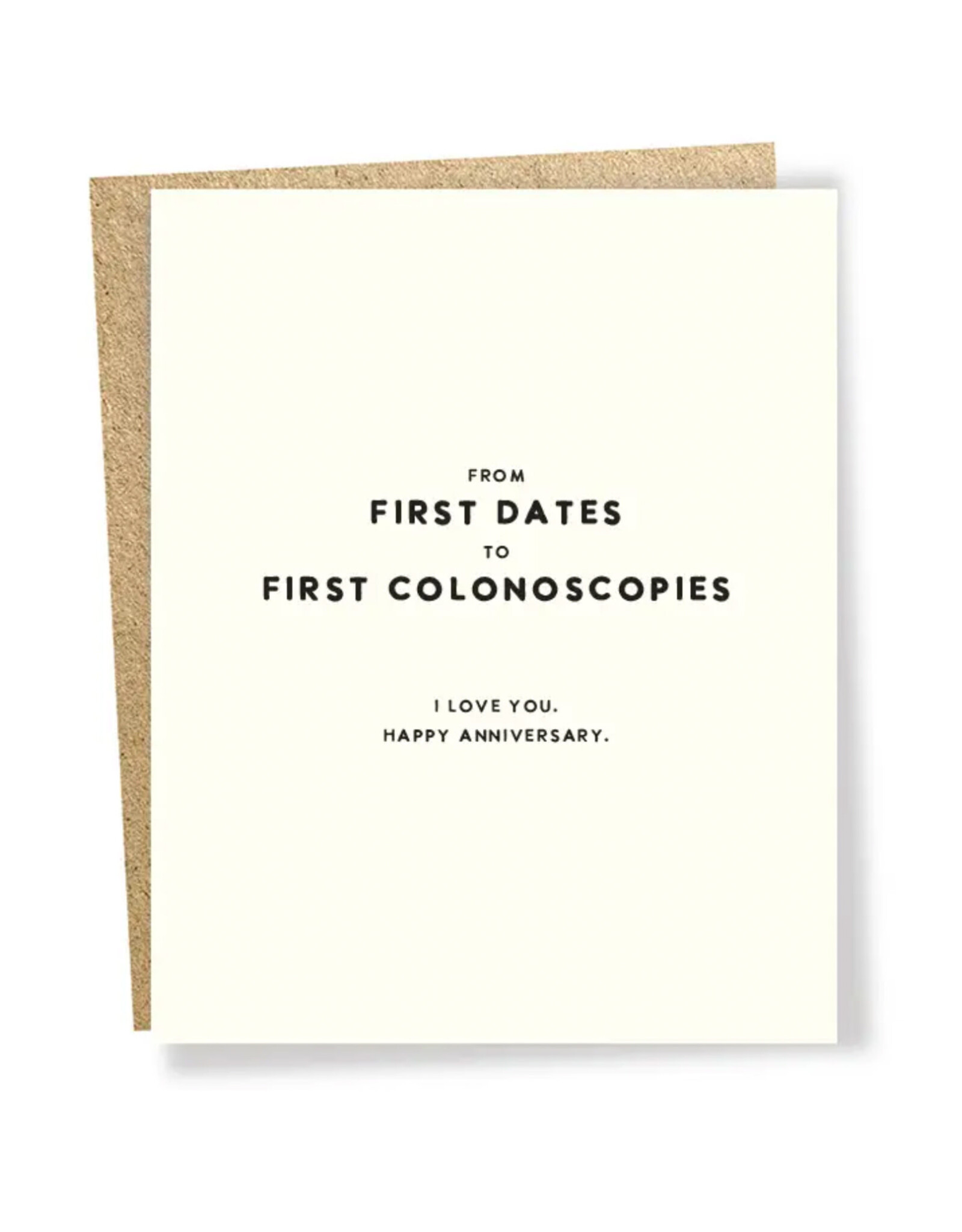 First Colonoscopies Anniversary Card