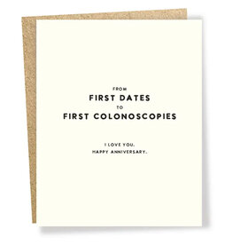 First Colonoscopies Anniversary Card