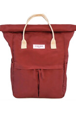 Recycled Plastic Backpack - Medium Burgundy