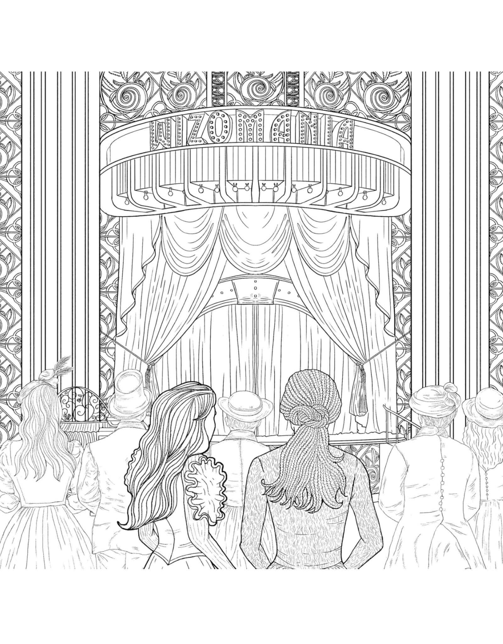 Wicked Official Coloring Book