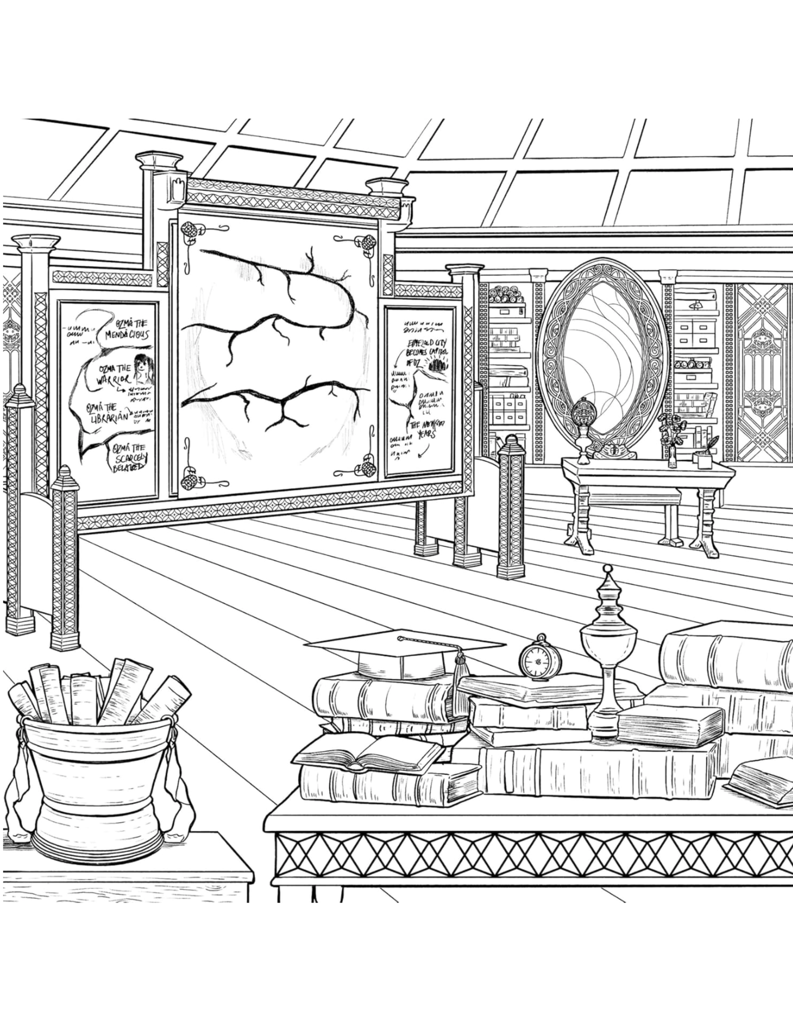 Wicked Official Coloring Book