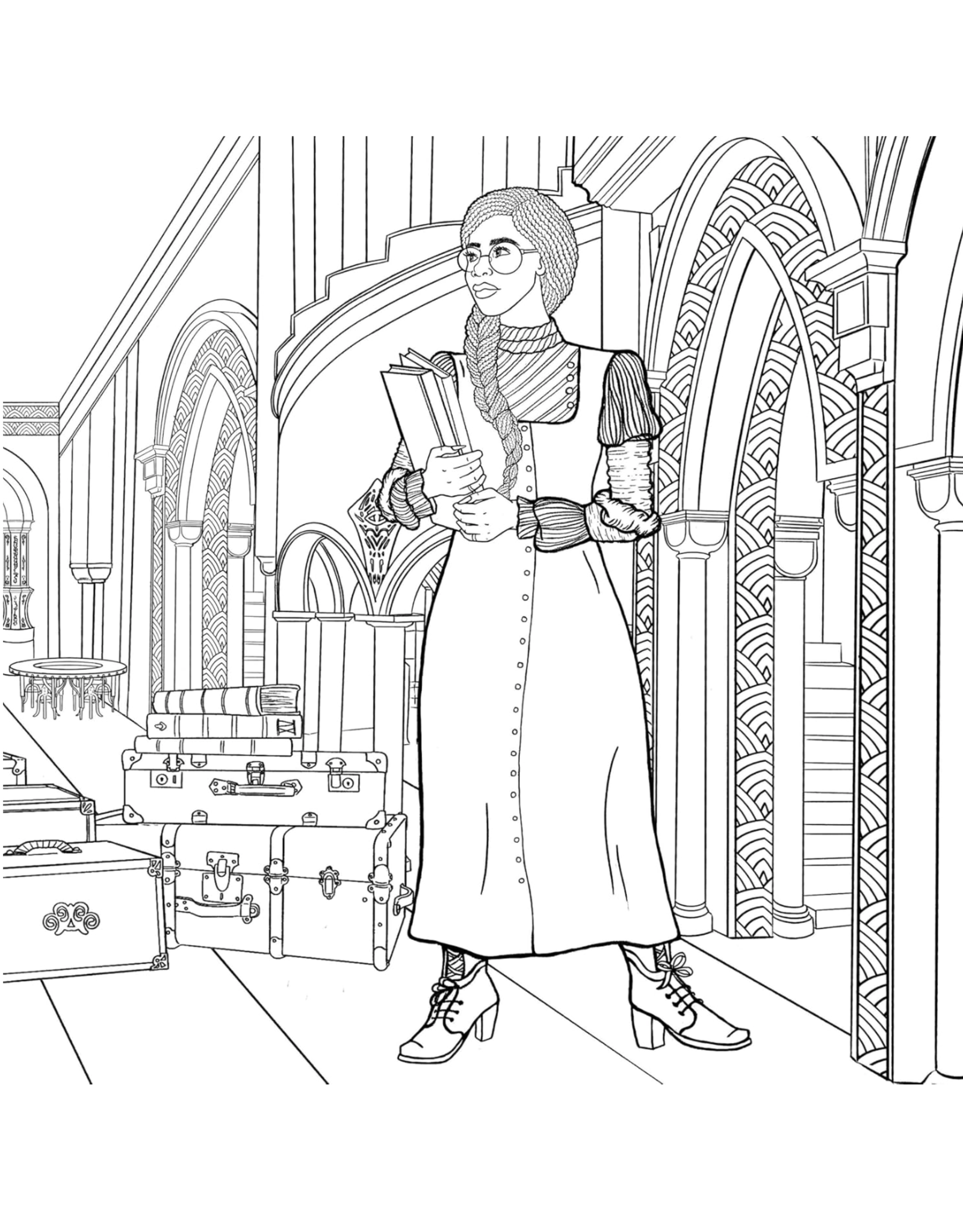 Wicked Official Coloring Book