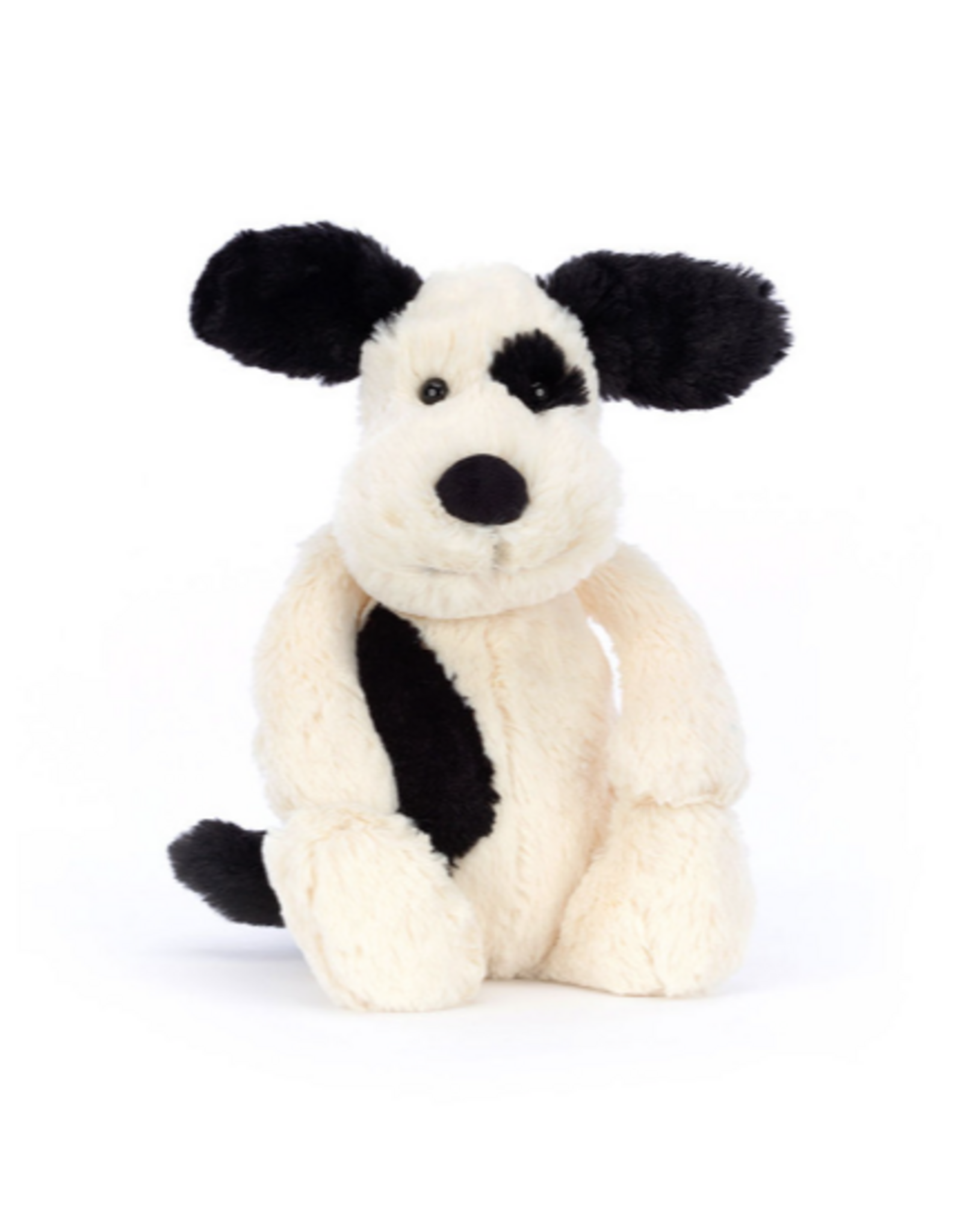 Bashful Black & Cream Puppy Medium