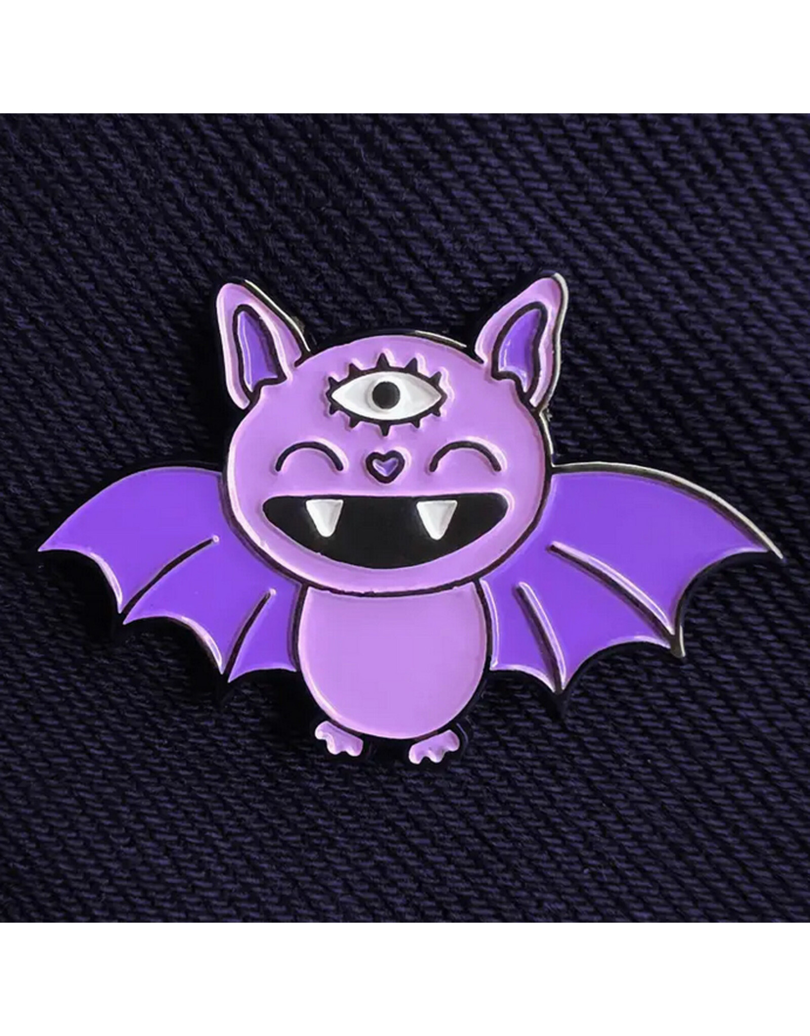 Third Eye Bat Enamel Pin