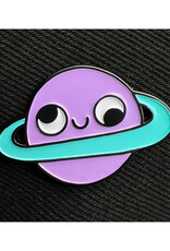 Silly Saturn Enamel Pin