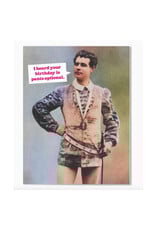 Pants Optional Birthday Card