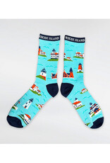 Rhode Island Lighthouses Socks Rhode Island Lighthouses Socks