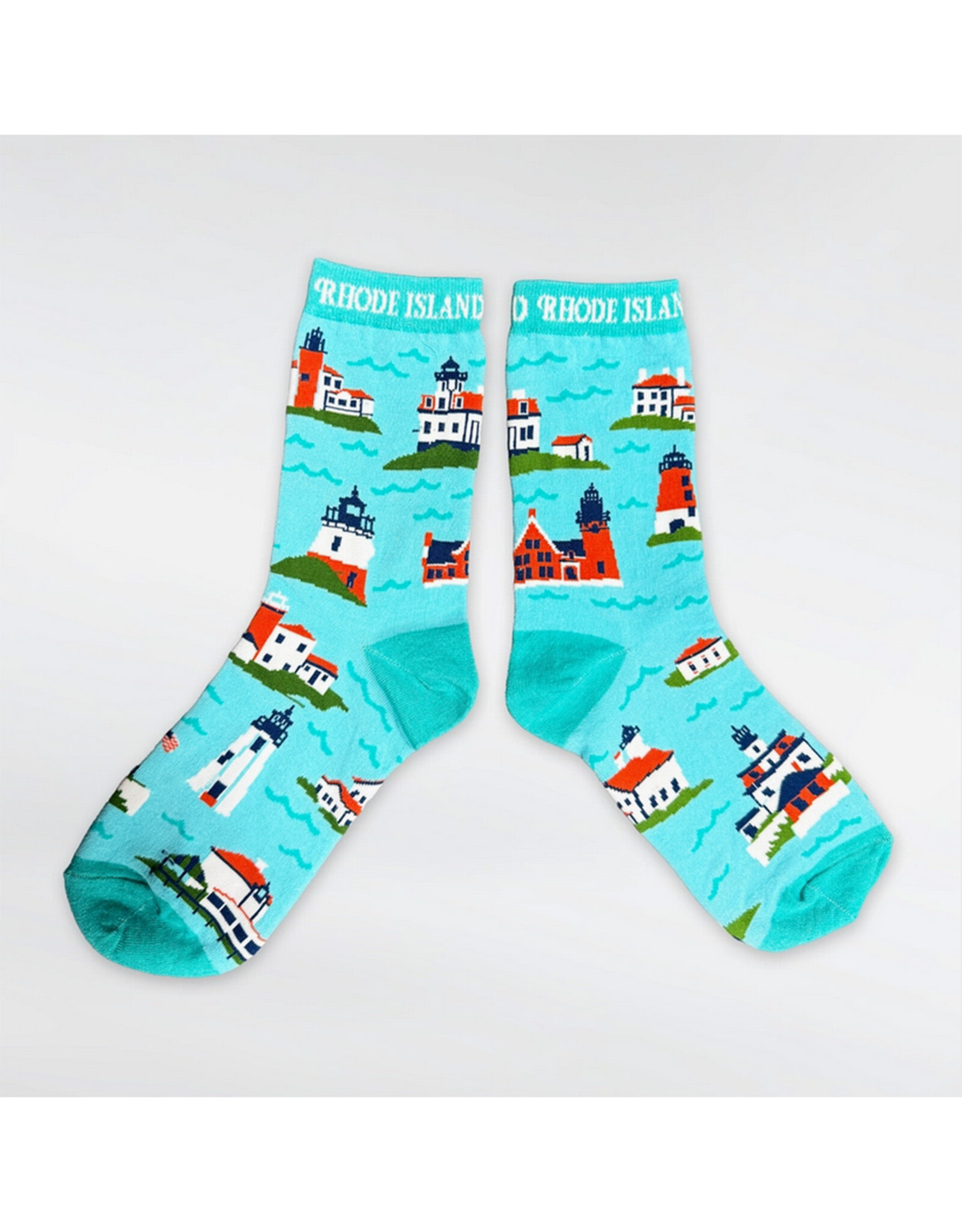 Rhode Island Lighthouses Socks