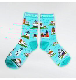 Rhode Island Lighthouses Socks