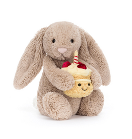 Bashful Beige Bunny Birthday