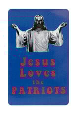Jesus Loves the Patriots Magnet