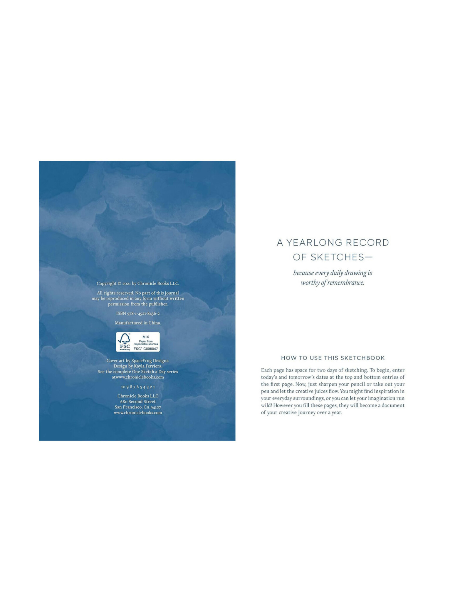 Horizons One Sketch a Day - Seconds Sale