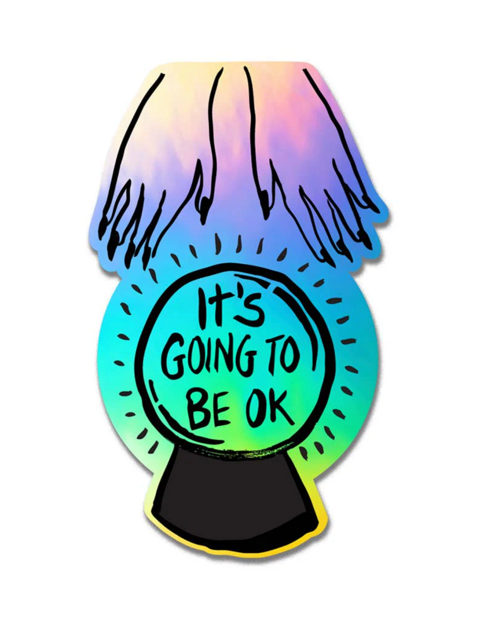 It's Going to Be Crystal Ball Holo Sticker *