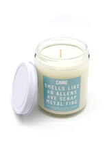 Allen's Ave Scrap Metal Fire Candle