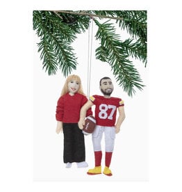 Taylor and Travis Felt Ornament