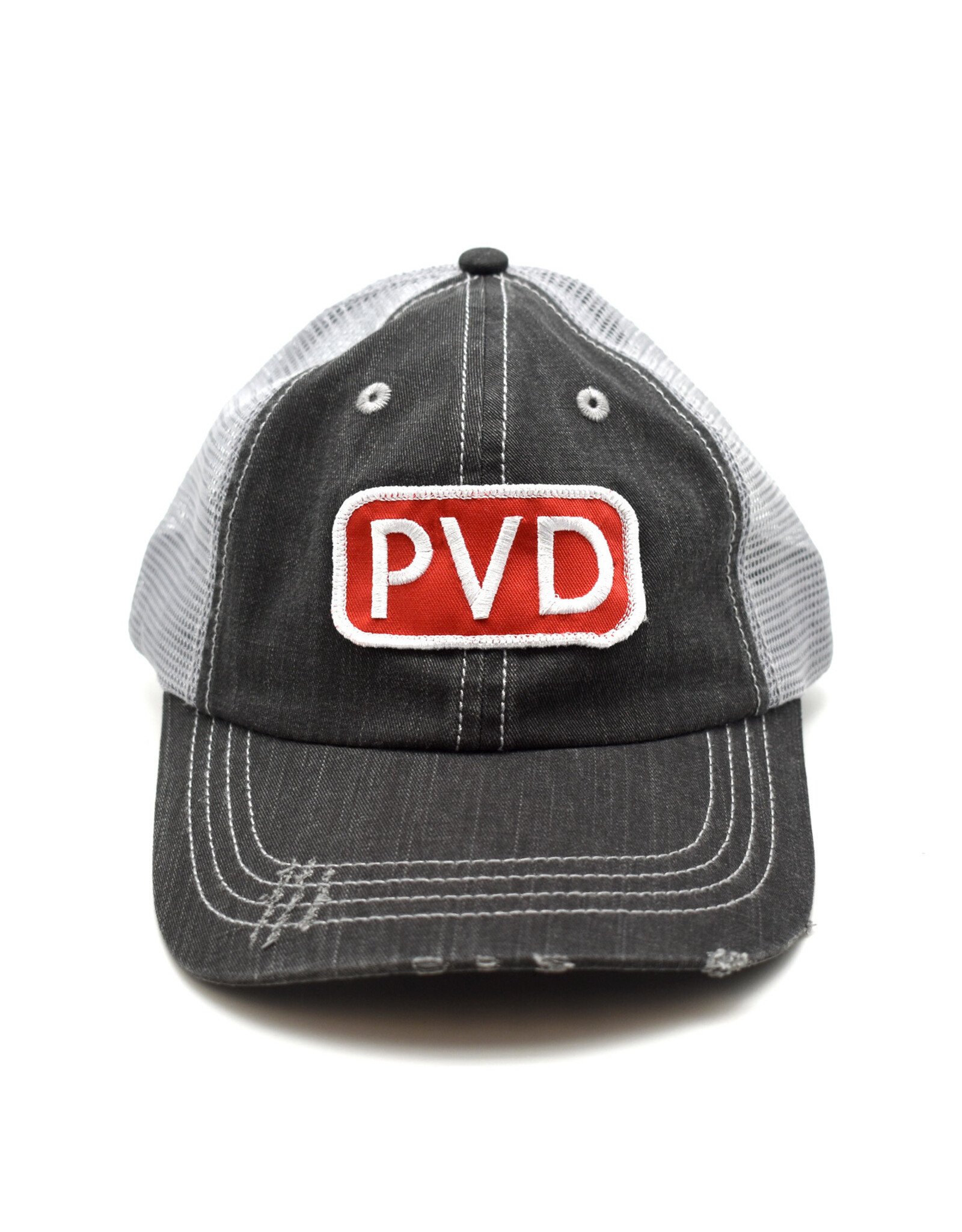 PVD Trucker Hat - White/Red