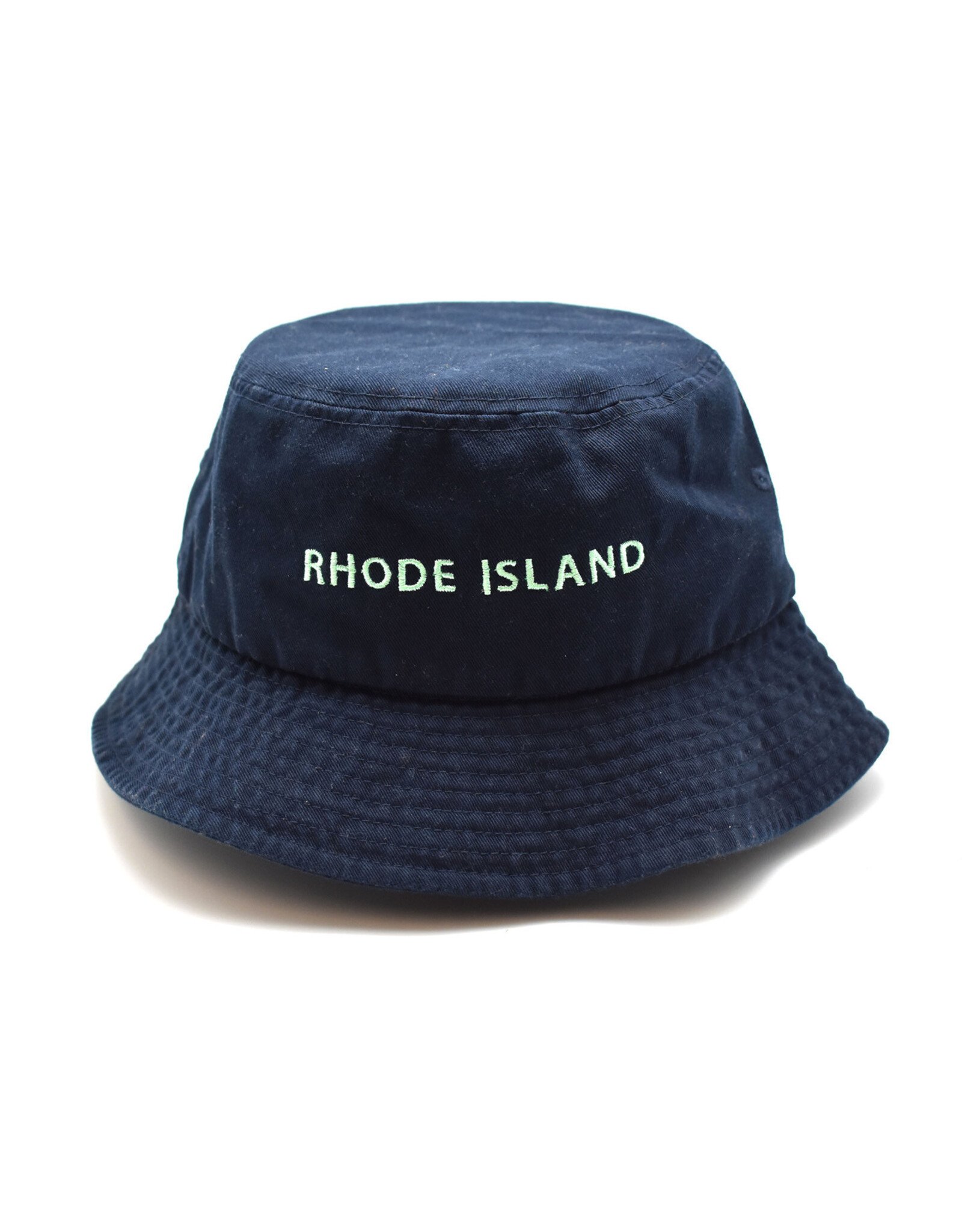 Rhode Island Bucket Hat - Navy/Aqua