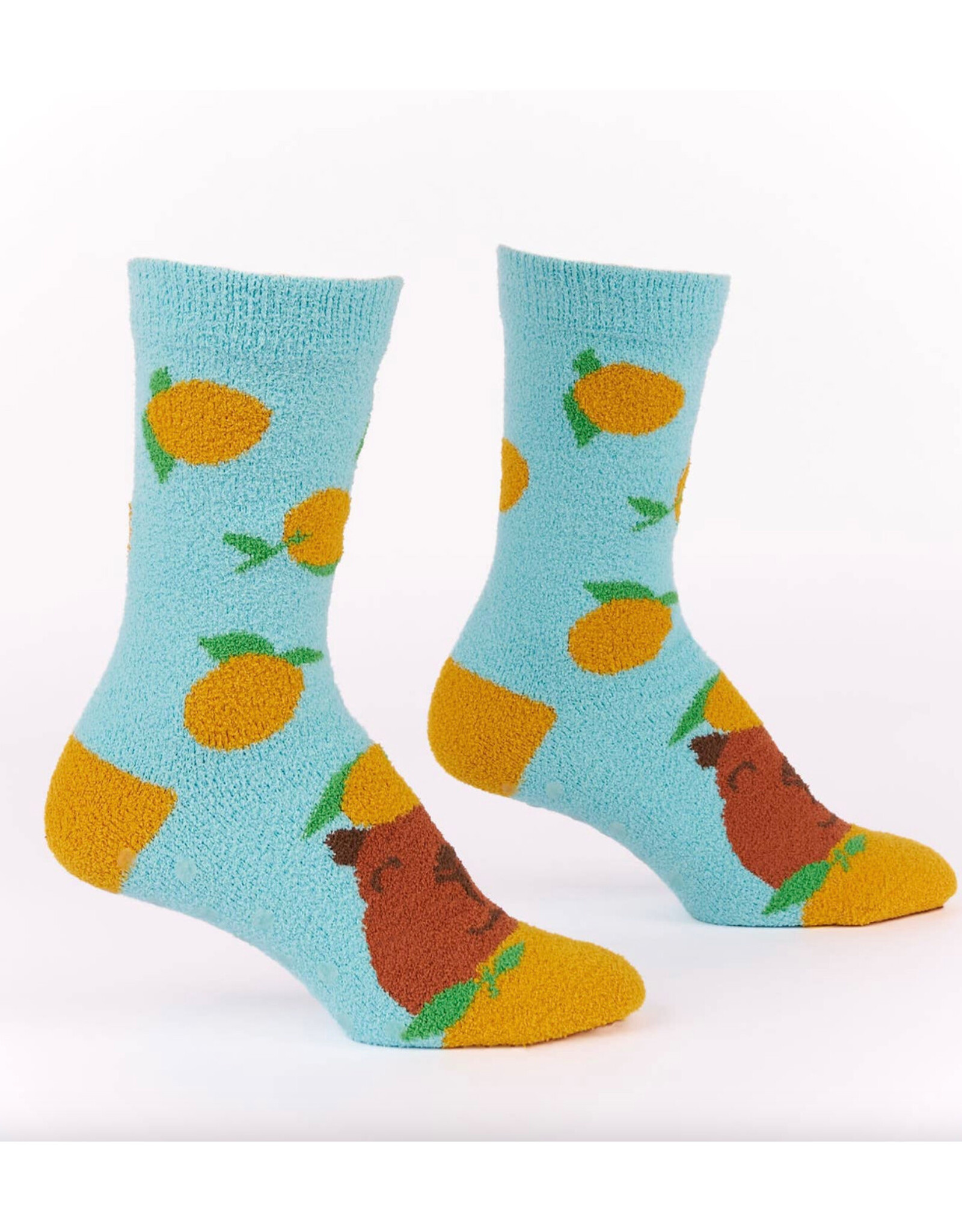 Yuzu Cute Capybara Slipper Socks