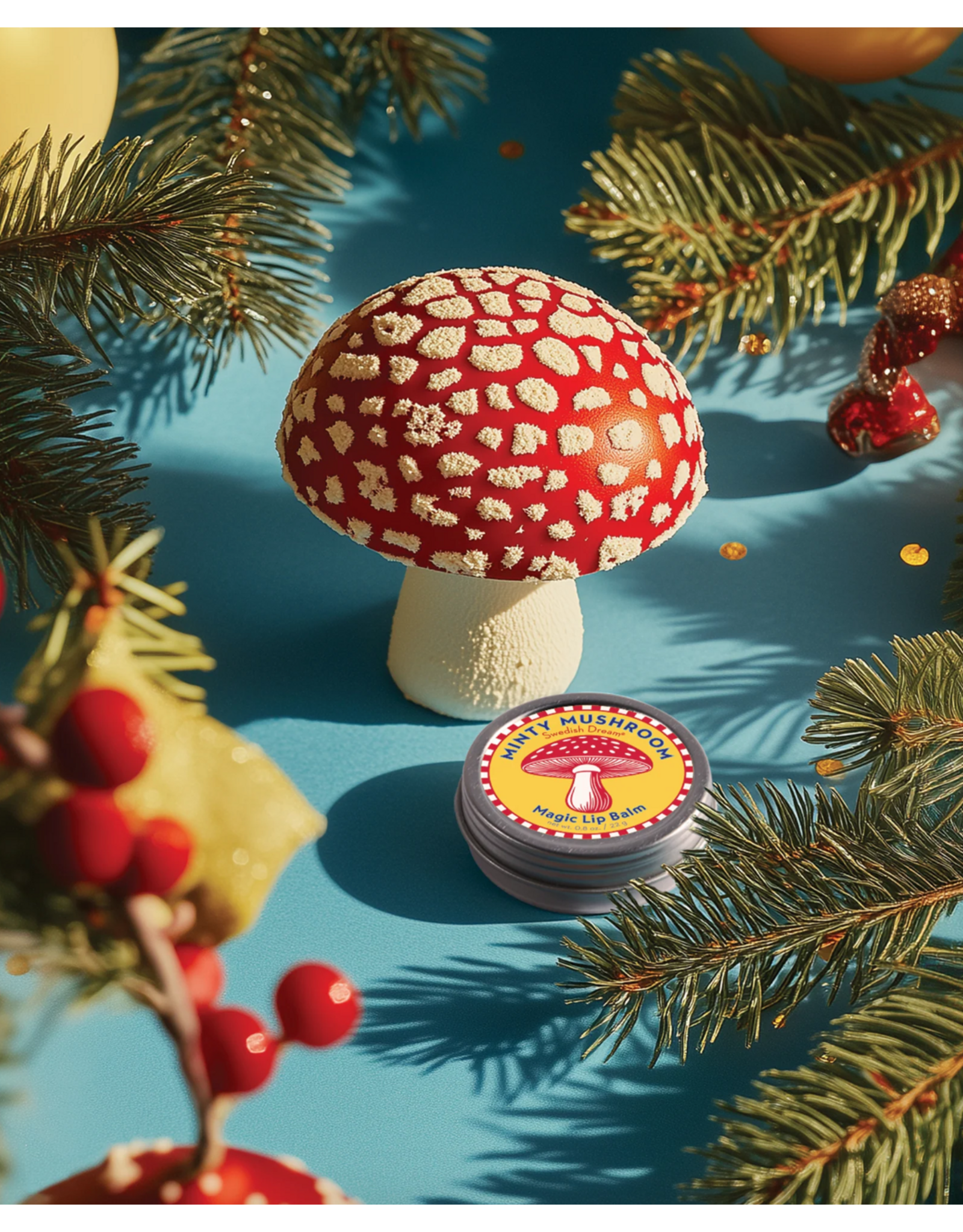 Swedish Dream Minty Mushroom Lip Balm