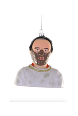 Hannibal Lector Glass Ornament
