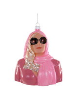 Tanya (The White Lotus) Glass Ornament