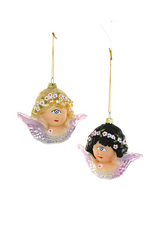 One Eyed Cherub Glass Ornament (Assorted)