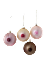 Boob Glass Ornament (Assorted)
