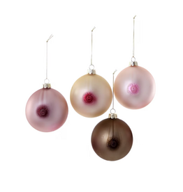 Boob Glass Ornament (Assorted)