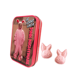 Christmas Story Pink Bunny Nightmare Tin
