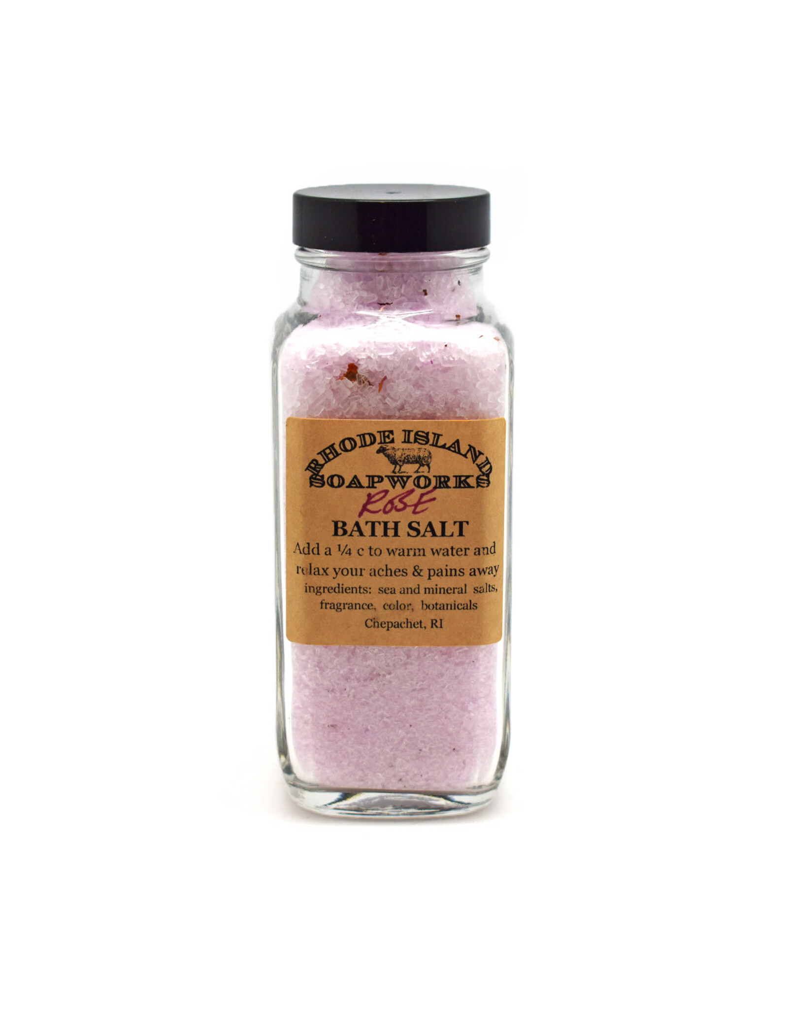 Rose Bottled Bath Salts