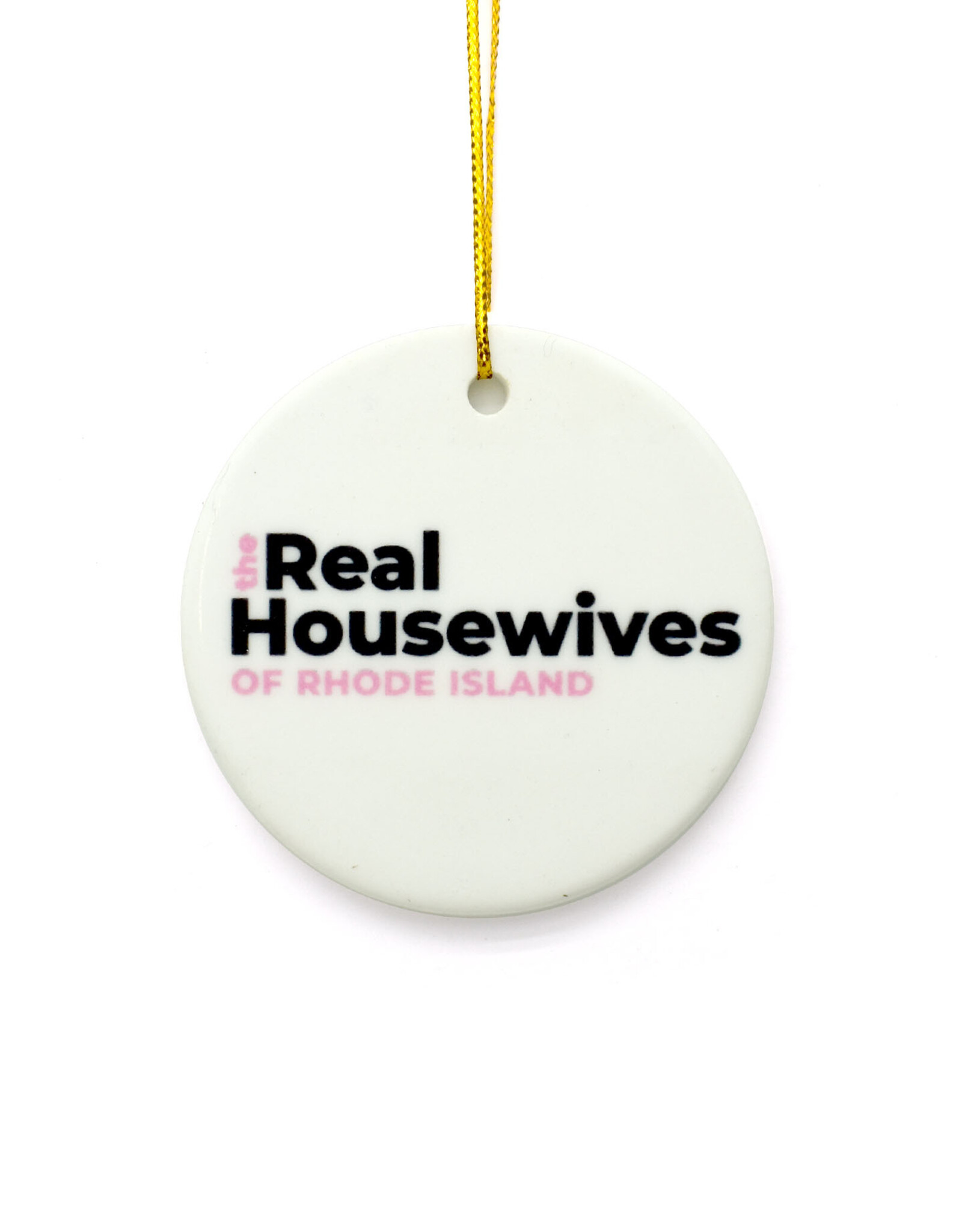 Real Housewives of Rhode Island Ceramic Ornament