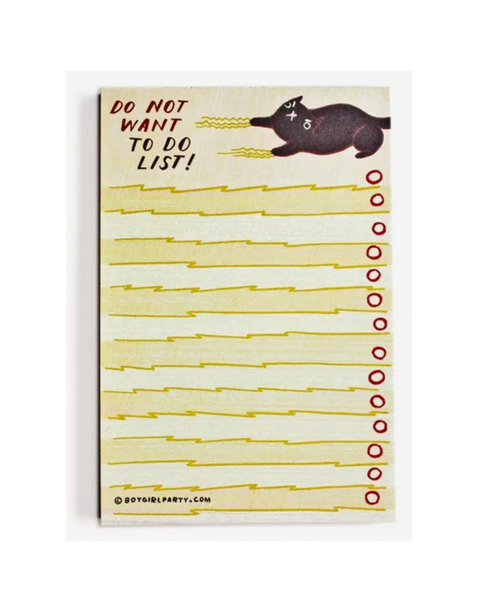 Cat Don't Want To Do List