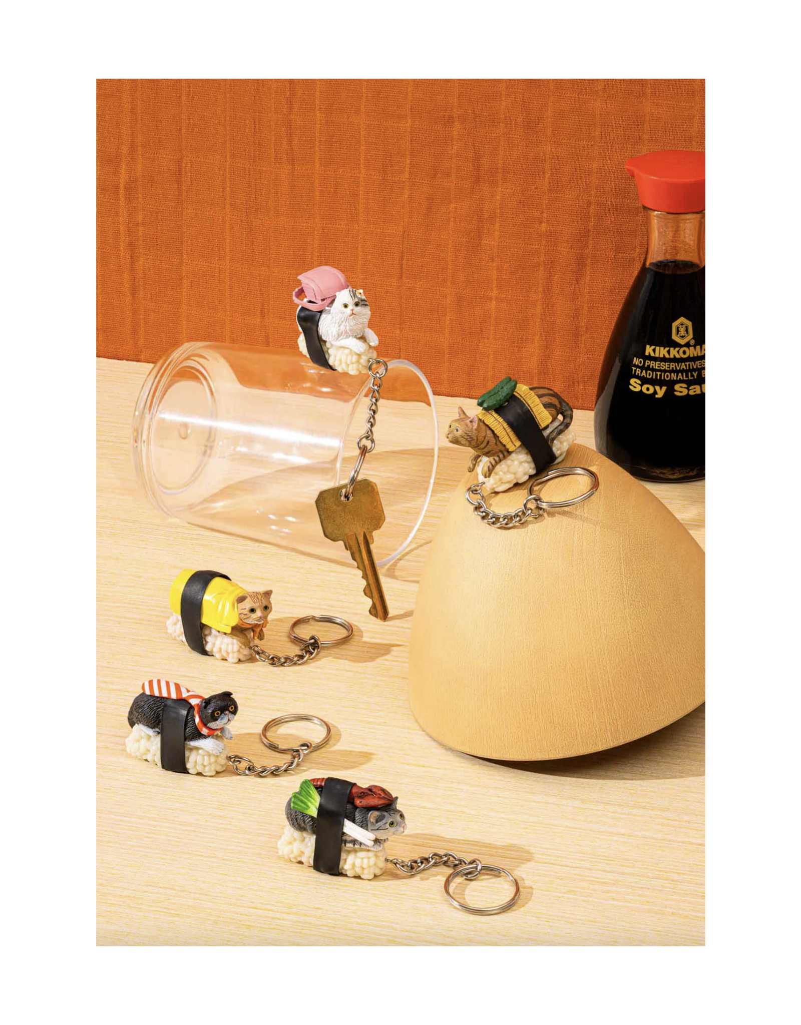 Sushi Cat Keychain Blind Box (Version 1)