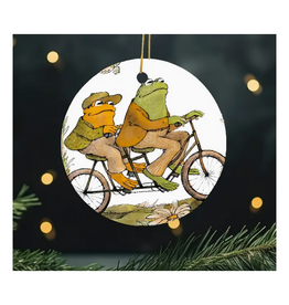 Frog & Toad Ceramic Ornament