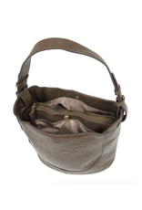 Adele Large Bucket Bag - Mushroom