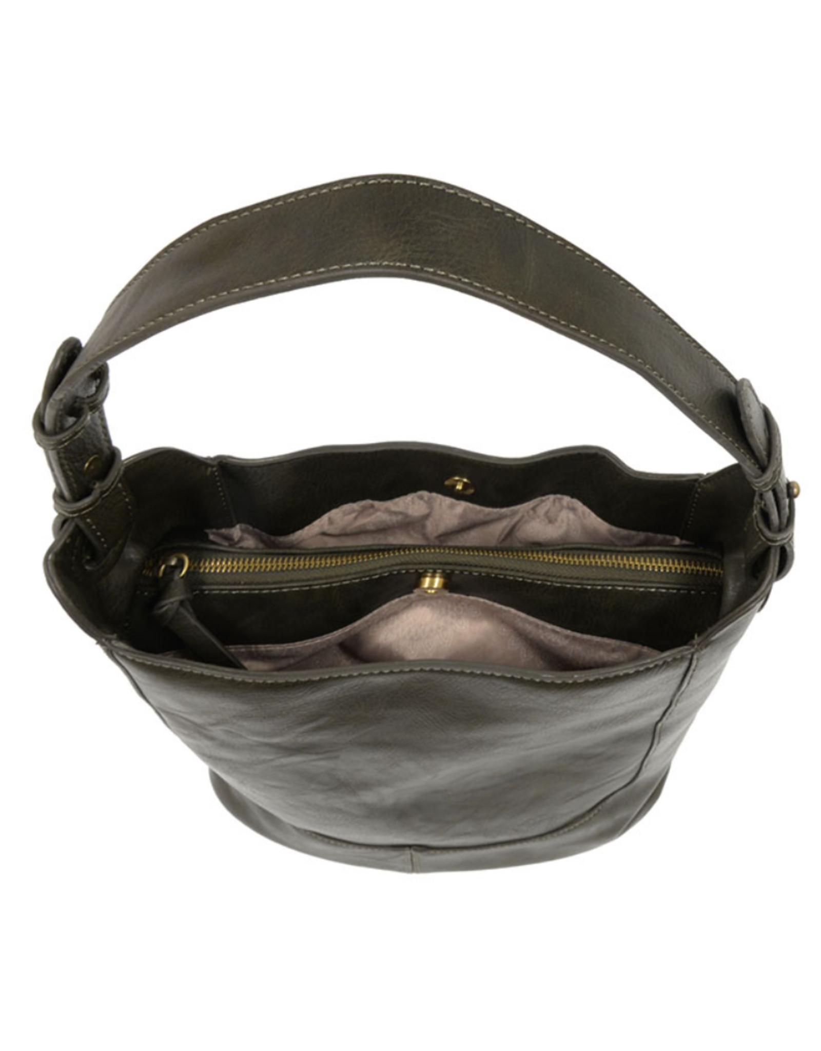 Adele Large Bucket Bag - Juniper