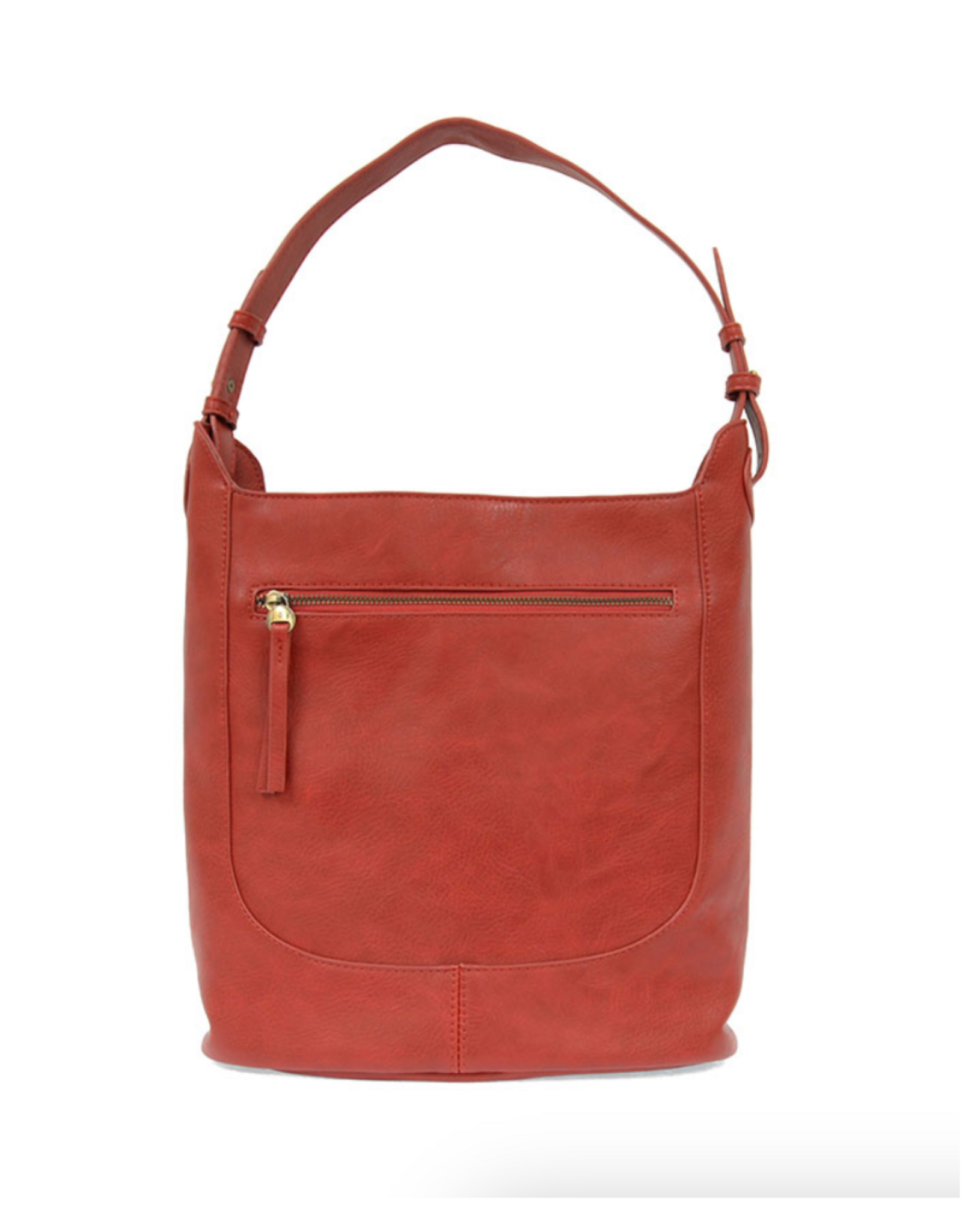 Adele Large Bucket Bag - Scarlet