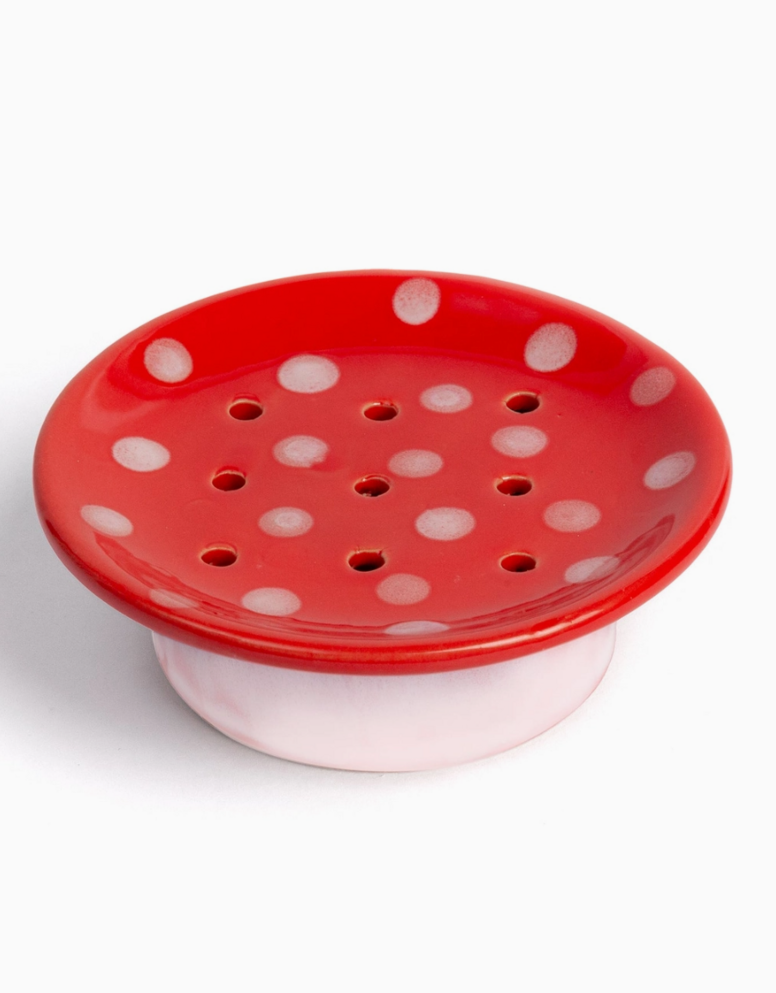 Red Mushroom Soap Dish