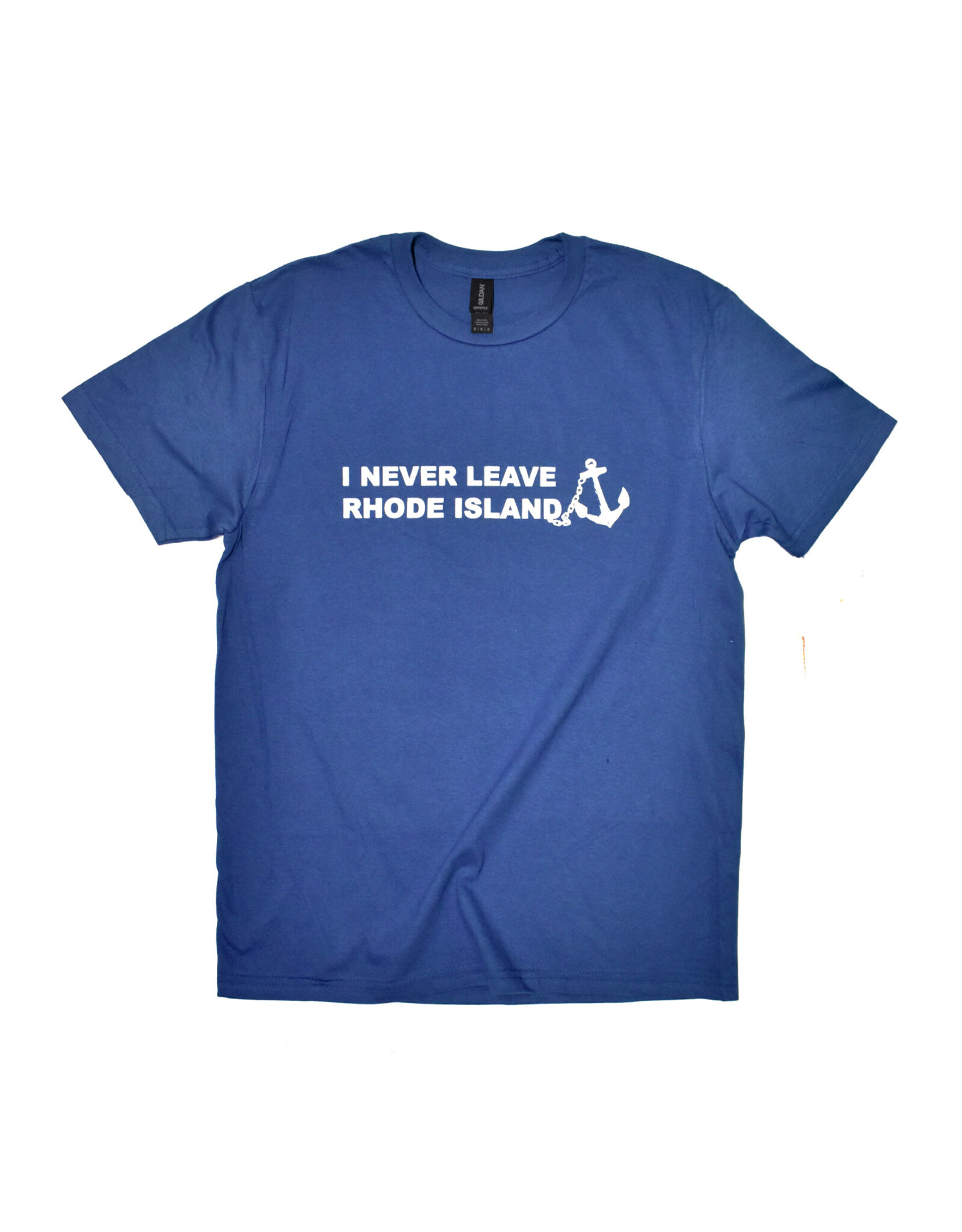 I Never Leave Rhode Island Shirt