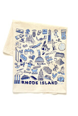 Rhode Island Doodles Tea Towel