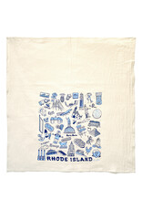 Rhode Island Doodles Tea Towel