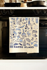 Rhode Island Doodles Tea Towel